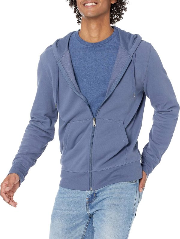 Men's Lightweight French Terry Full-Zip Hoodie